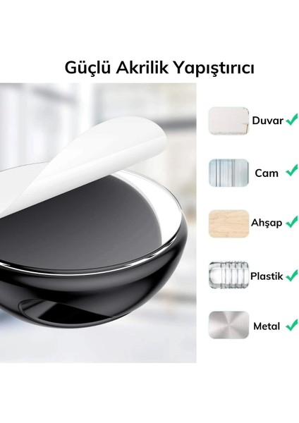 Çok Amaçlı Kablo Tutucu Akrilik Güçlü Yapışkanlı Organizer Düzenleyici 16 Parça Set Kolay Kullanımlı (5047)