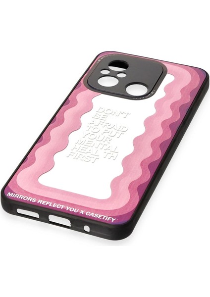 Xiaomi Redmi 12C Kılıf Mirror Desenli Kapak - Mirror - 11 Glstd