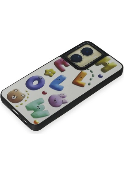 Vivo Y16 Kılıf Mirror Desenli Kapak - Mirror - 15 Glstd