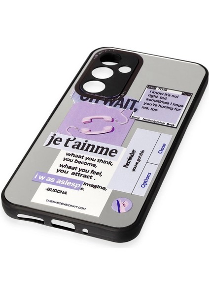 Samsung Galaxy A34 5g Kılıf Mirror Desenli Kapak - Mirror - 4 Glstd