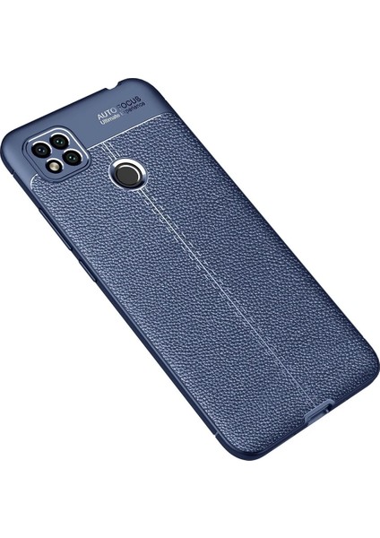 Xiaomi Redmi 9c Kılıf Auto Focus Kapak - Lacivert Glstd