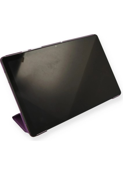 Samsung Galaxy T870 Tab S7 11 Kılıf Tablet Smart Kılıf - Mor Glstd