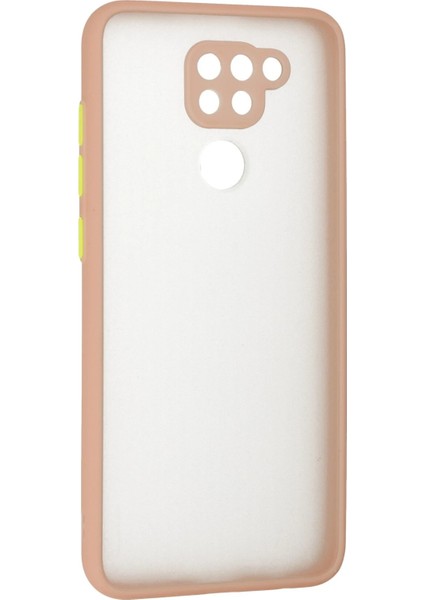 Xiaomi Redmi Note 9 Kılıf Montreal Silikon Kapak - Pembe Glstd