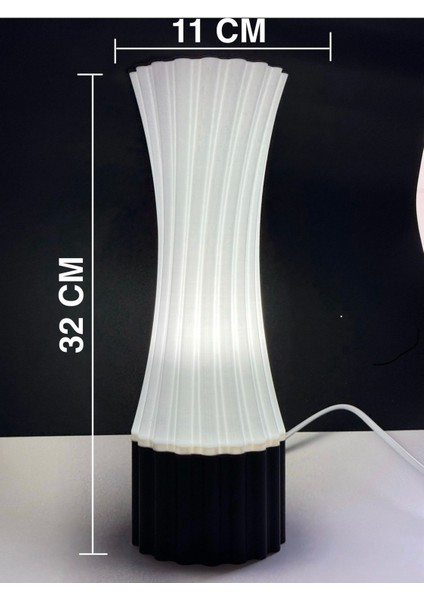 Modern Abajur (11X32 Cm)