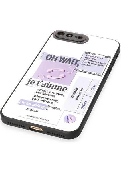 Apple iPhone 7 Plus Kılıf Mirror Desenli Kapak - Mirror - 4 Glstd