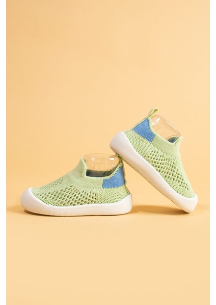 Luuq Kız Çocuk, Bebek Esnek, Rahat, Kaymaz Ortopedik Taban Pembe Günlük Spor Ilk Adım Ayakkabısı, Sneaker