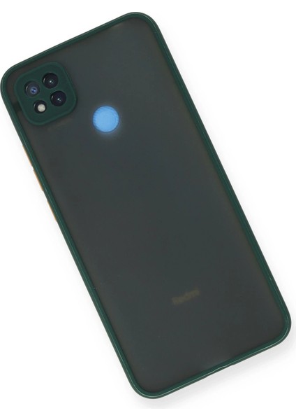 Xiaomi Redmi 9c Kılıf Montreal Silikon Kapak - Yeşil Glstd
