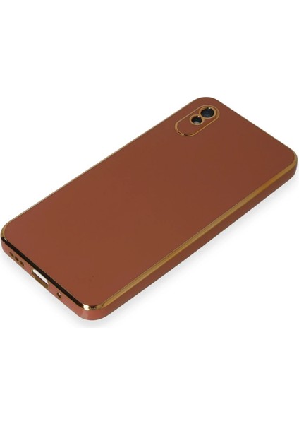 Xiaomi Redmi 9A Kılıf Volet Silikon - Kırmızı Glstd