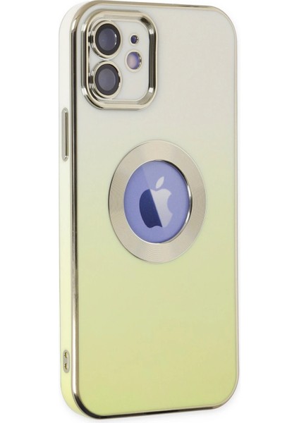 Apple iPhone 12 Kılıf Best Silikon - Sarı Glstd