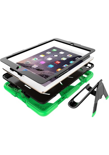 Ipad 5 Air 9.7 Kılıf Griffin Tablet Kapak - Yeşil Glstd