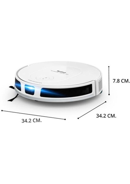 RG8477 X-Plorer Serie 70 Mop Özellikli Akıllı Robot Süpürge