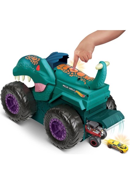 GYL13 Monster Trucks Araba Yiyen Mega Wrex, Hot Wheels Monster Trucks