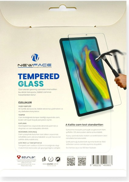Universal 7 Tablet Cam Ekran Koruyucu Glstd
