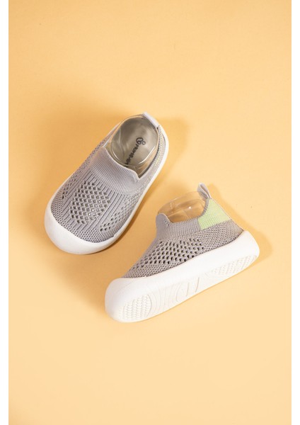 Luuq Kız Çocuk, Bebek Esnek, Rahat, Kaymaz Ortopedik Taban Pembe Günlük Spor Ilk Adım Ayakkabısı, Sneaker