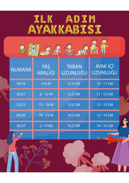 Luuq Kız Çocuk, Bebek Esnek, Rahat, Kaymaz Ortopedik Taban Pembe Günlük Spor Ilk Adım Ayakkabısı, Sneaker