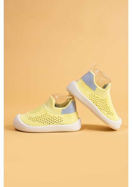 Luuq Kız Çocuk, Bebek Esnek, Rahat, Kaymaz Ortopedik Taban Pembe Günlük Spor Ilk Adım Ayakkabısı, Sneaker