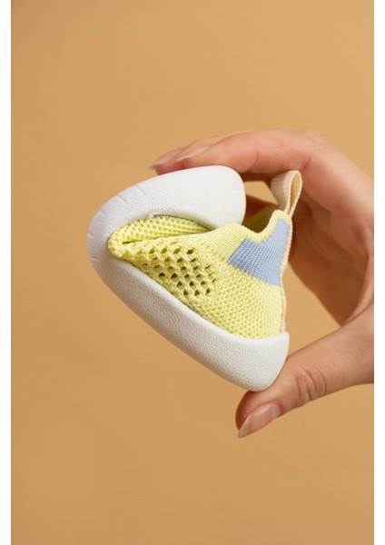 Luuq Kız Çocuk, Bebek Esnek, Rahat, Kaymaz Ortopedik Taban Pembe Günlük Spor Ilk Adım Ayakkabısı, Sneaker