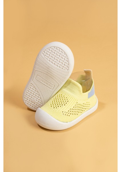 Luuq Kız Çocuk, Bebek Esnek, Rahat, Kaymaz Ortopedik Taban Pembe Günlük Spor Ilk Adım Ayakkabısı, Sneaker
