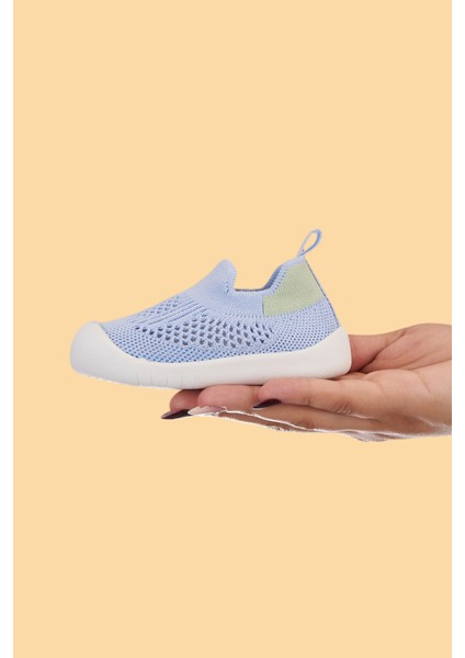 Luuq Kız Çocuk, Bebek Esnek, Rahat, Kaymaz Ortopedik Taban Pembe Günlük Spor Ilk Adım Ayakkabısı, Sneaker