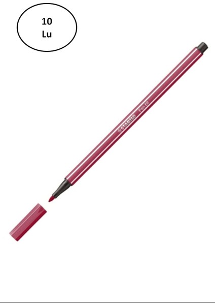 Stabilo Pen 68 Vişne Çürüğü 68/19 10'lu