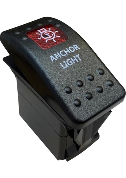 Deniz Feneri Işıklı 3p On-Off 12-24V Marın Swıtch (IC-134M-S2)