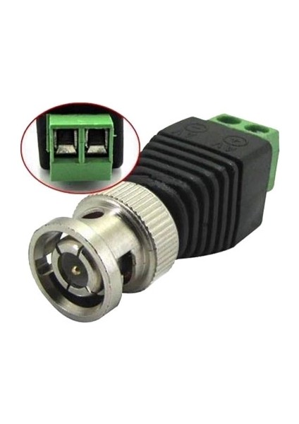 Video Balun Dc To Bnc Konnektör