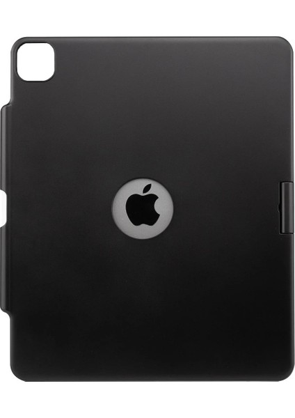 Ipad Pro 12.9 (2021) Kılıf Magic Dönen Klavyeli Tablet Kılıf - Siyah Glstd