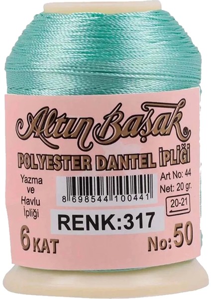 3 Adet Altınbaşak Oya ve Dantel Ipi 20 gr - Nemere - No: 317