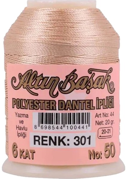 3 Adet Altınbaşak Oya ve Dantel Ipi 20 gr - Nemere - No: 301 - 087 - 383