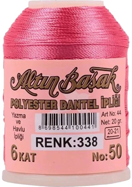 3 Adet Altınbaşak Oya ve Dantel Ipi 20 gr - Nemere - No: 338