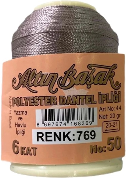 3 Adet Altınbaşak Oya ve Dantel Ipi 20 gr - Nemere - No: 769