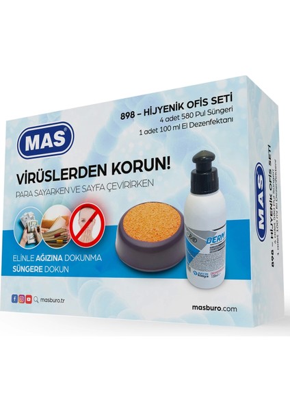 Mas Hijyenik Ofis Seti 898