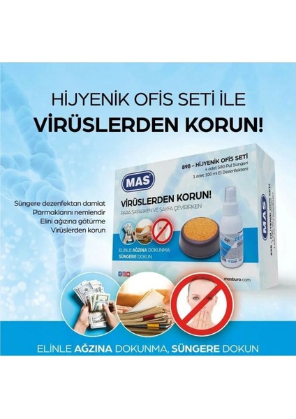 Mas Hijyenik Ofis Seti 898
