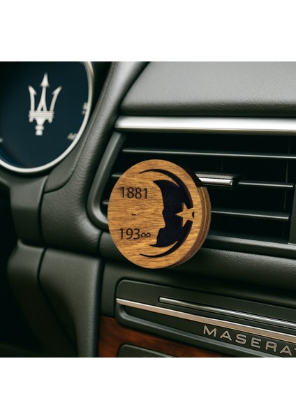 Frager Oto Koku Ahşap Difüzör Araba Kokusu Atatürk 1881