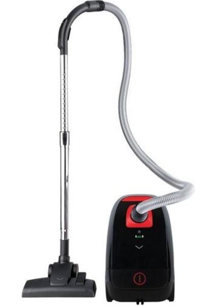 T20 S 600 W Toz Torbalı Siyah Elektrikli Süpürge