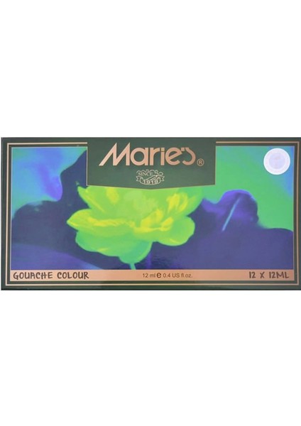 Maries 7312B 12X12 ml Guaj Boya 12'li