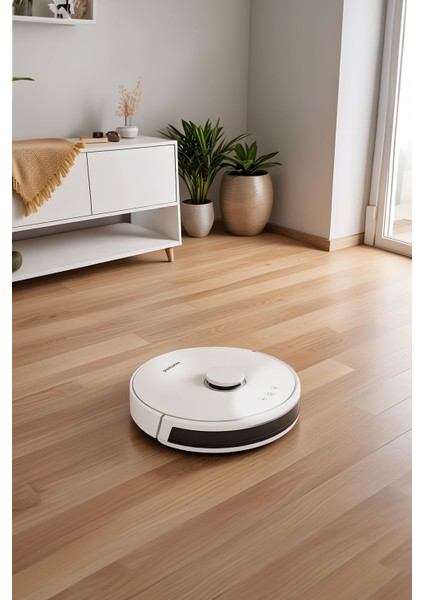 Alex Laser 1281H Lazer Akıllı Robot Süpürge Beyaz 2in1 Moplu Haritalamalı modelleri