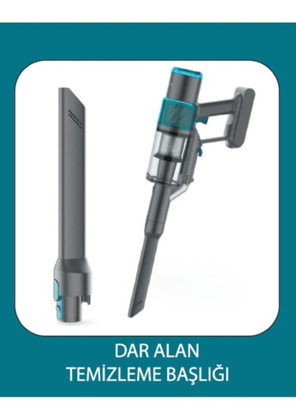 OVDSS03 -500W Kablosuz Şarjlı Dikey Süpürge