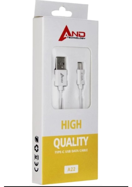 Type C Samsung USB Data Kablo NEMERE-AND-A22