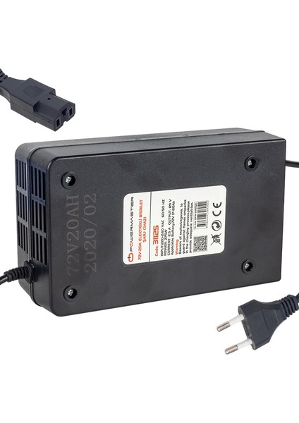 72 Volt - 20 Amper Elektrikli Bisiklet Şarj Cihazı