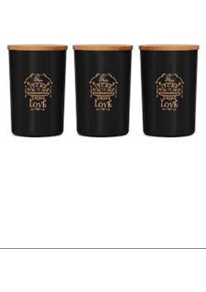 Elegant 3'lü 3 No Saklama Seti 24X14 NEMERE-İSR-5751