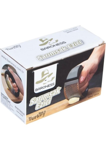 Baroness Ergonomik Pratik Kullanım Sarımsak Ezici 13024