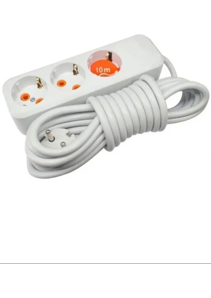 Elektrik Uzatma Kablosu 3'lü 10 Mt. NEMERE-82296