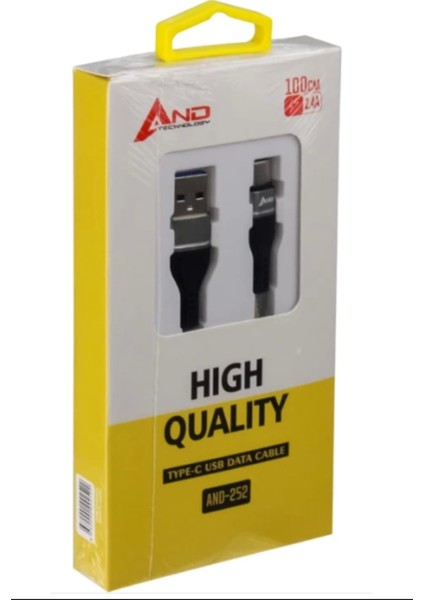 Type C USB Data Kablosu Redmi 2.4A NEMERE-AND-252