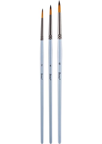 Brons BR-2204 Sentetik Fırça Set 5