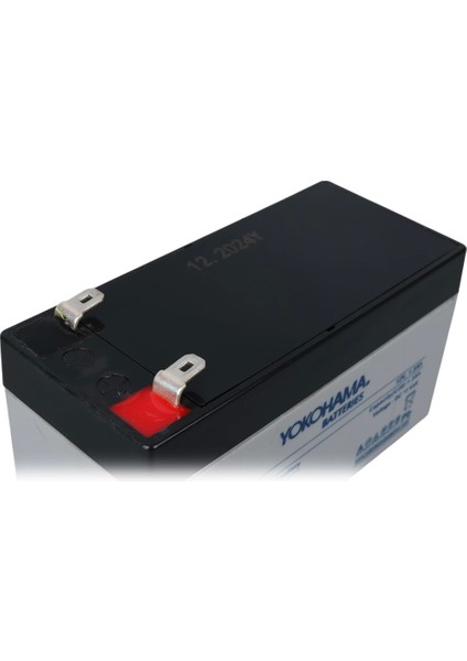 Yokohama YH-121.3 12 Volt - 1.3 Amper Akü (97 x 43 x 52 Mm)