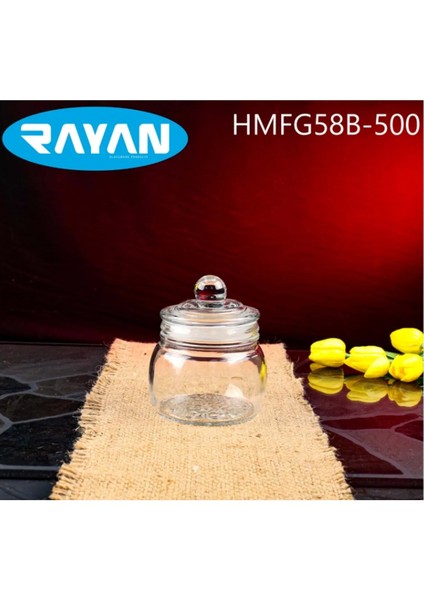 Cam Kavanoz 500 cc NEMERE-HMFG58-500
