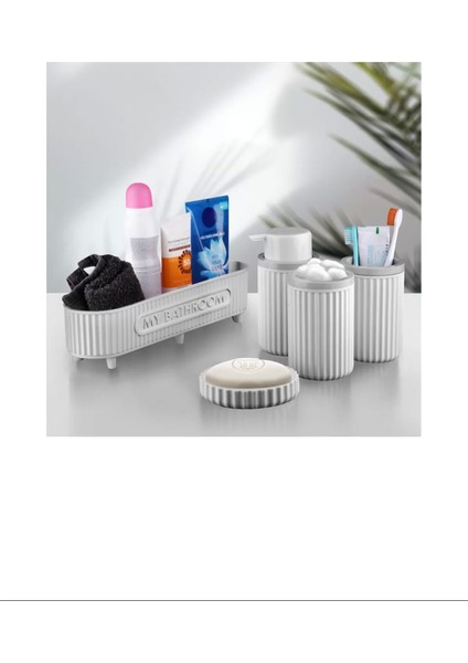 5 Li Banyo Seti My Bathroom Serisi NEMERE-EMN3386