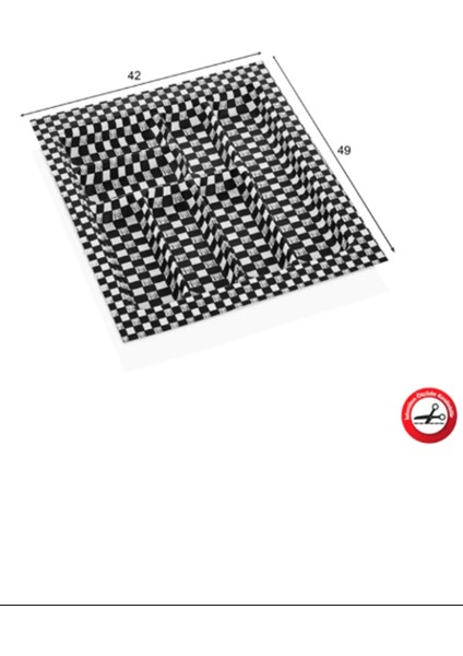 Eco Modül Kaşıklık Damalı 42X49 NEMERE-ACERO-20122