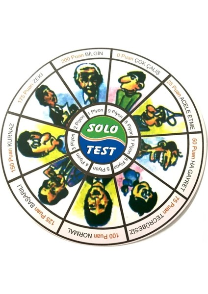 24 Adet Solo Test Zeka Oyunu Nostalji - Nemere